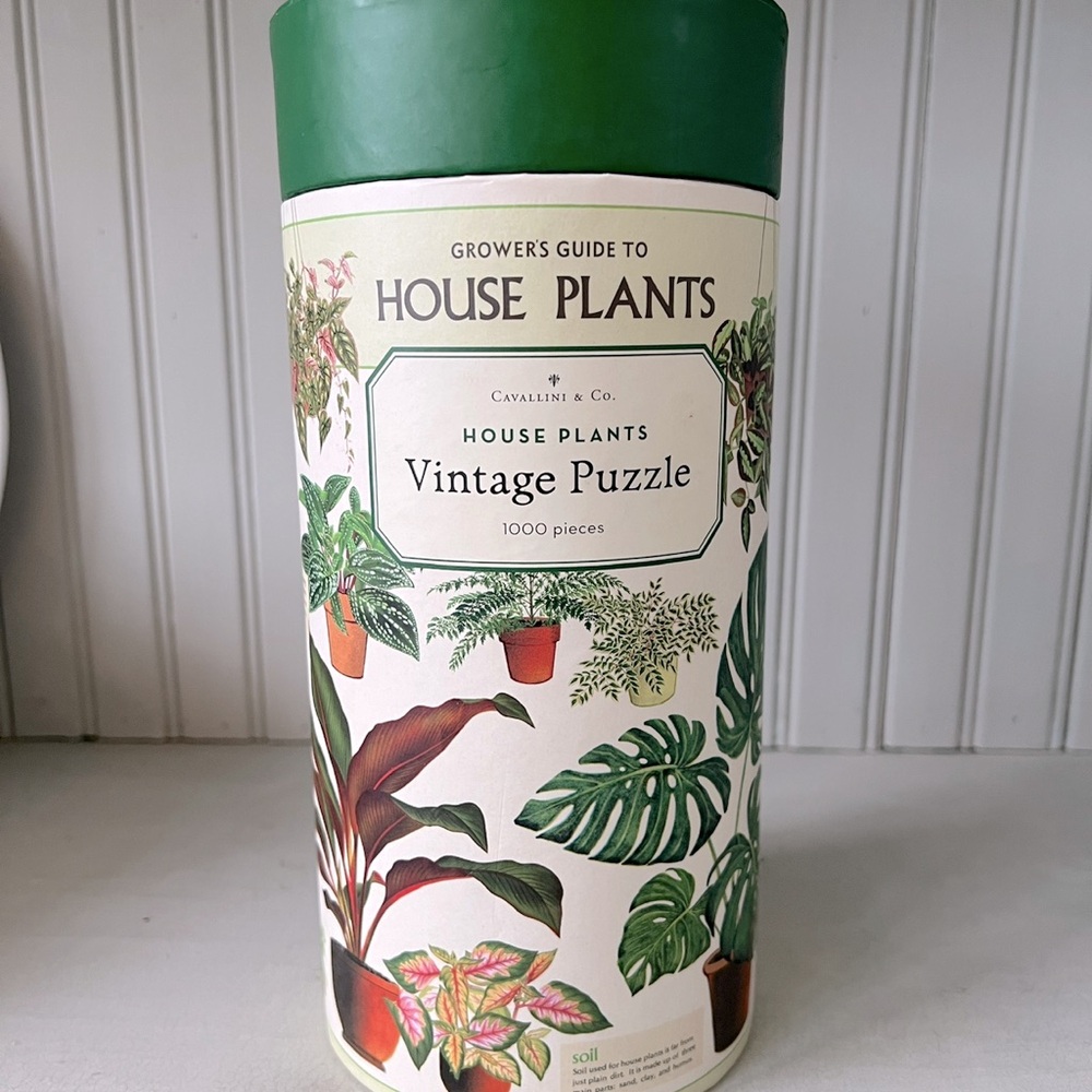 Cavallini & Co. House Plants Puzzle